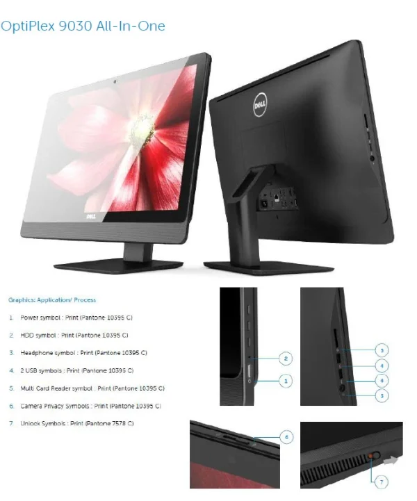 9030 ALL-IN-ONE DELL کامپیوتر همه‌کاره استوک